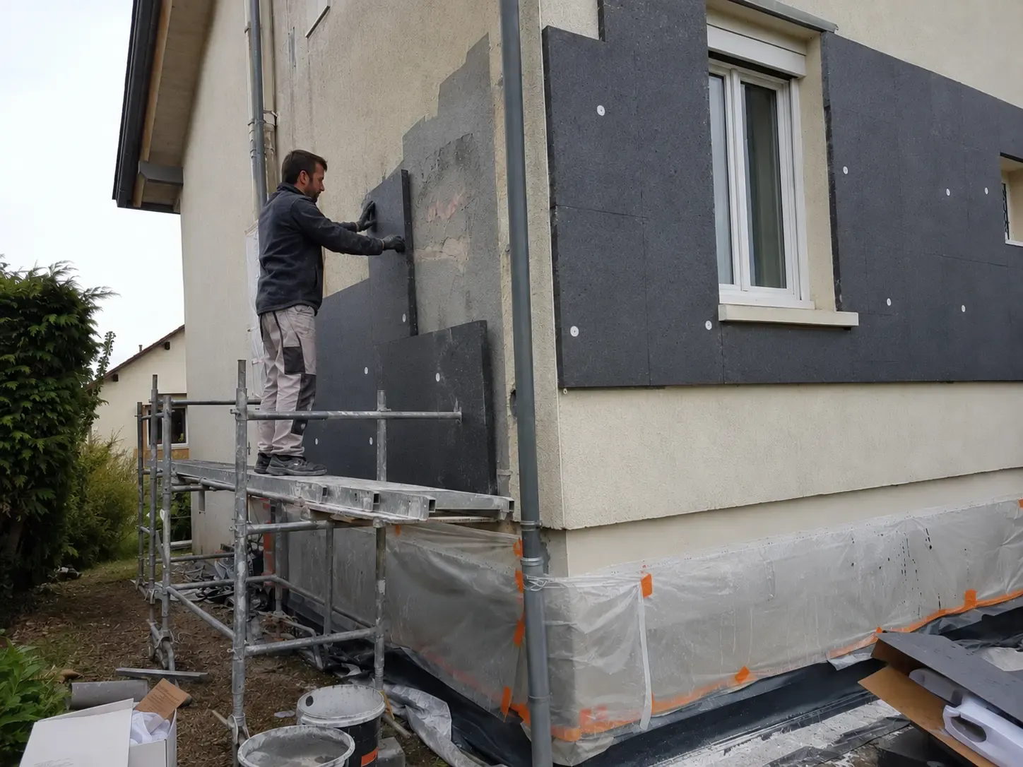 Image isolation thermique exterieure 4 artisans isolation exterieure